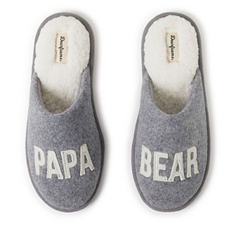 Dearfoams Carson Family Men's Scuff Slippers