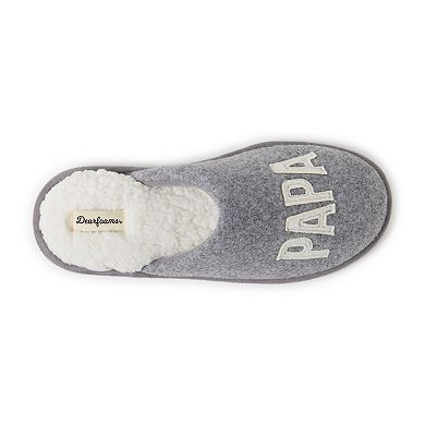 Dearfoams Carson Family Men's Scuff Slippers