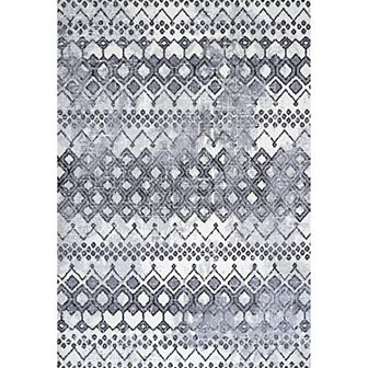Azmar Moroccan Geometric Distressed Area Rug