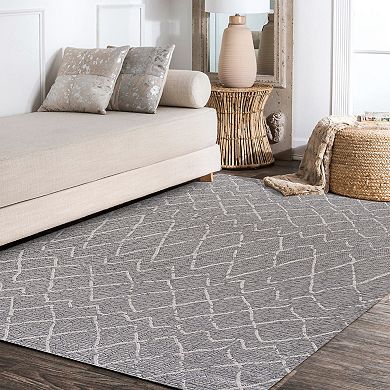 Tavira Modern Strie Indoor/outdoor Area Rug