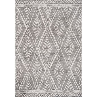 Rih Moroccan Style Diamond Area Rug