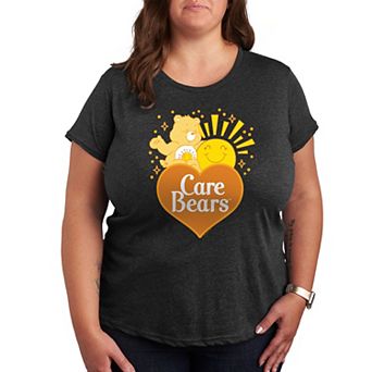 Plus Care Bears Funshine Logo Graphic Tee