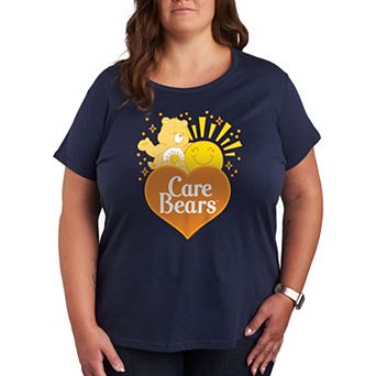 Plus Care Bears Funshine Logo Graphic Tee