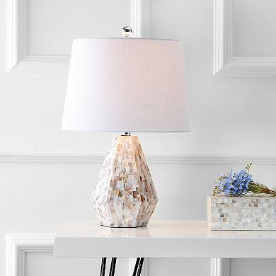 Isabella Seashell Led Table Lamp (set Of 2)