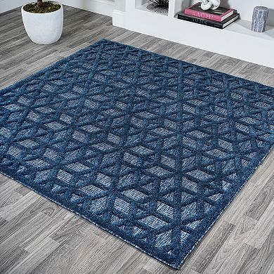 Talaia Neutral Geometric Indoor/outdoor Area Rug