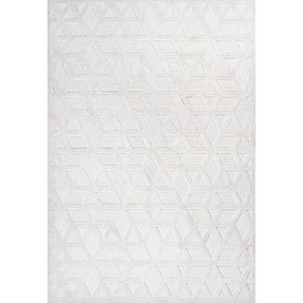 Talaia Neutral Geometric Indoor/outdoor Area Rug