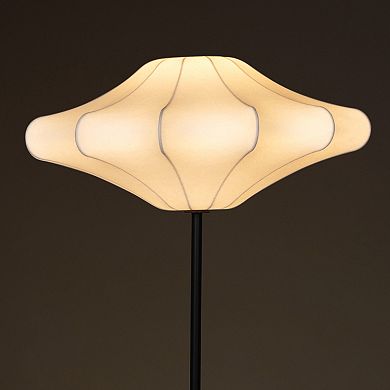 Brightech Atlas 67" Modern Led Floor Lamp With Resin Shade
