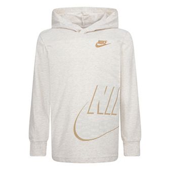 Boys 4-7 Nike Futura Wrap Long Sleeve Hooded T-shirt