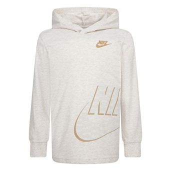 Boys 4-7 Nike Futura Wrap Long Sleeve Hooded T-shirt