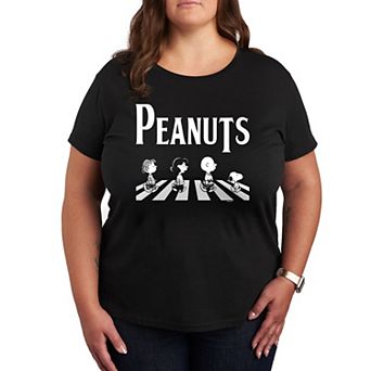Plus Peanuts Crossing Road Graphic Tee