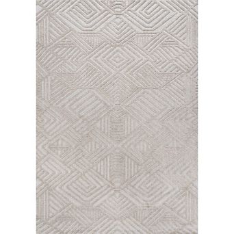 Jordan High-low Pile Art Deco Geometric Indoor/outdoor Area Rug