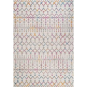 Moroccan Hype Boho Vintage Diamond Area Rug