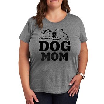 Plus Peanuts Snoopy Dog Mom Graphic Tee