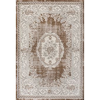 Rosalia Cottage Medallion Area Rug