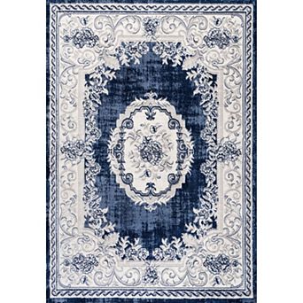 Rosalia Cottage Medallion Area Rug