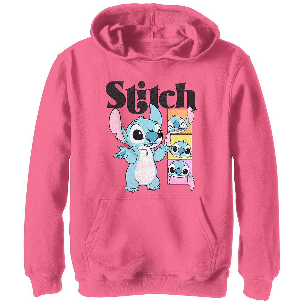 Disney's Lilo & Stitch Many Poses Girls 7-16 Graphic Hoodie