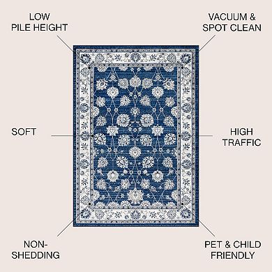 Modern Vintage Moroccan Traditional Area Rug