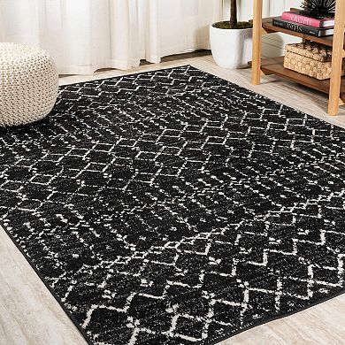 Moroccan Hype Boho Vintage Diamond Area Rug