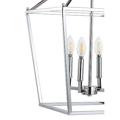 Pagodabulb Lantern Metal Led Pendant