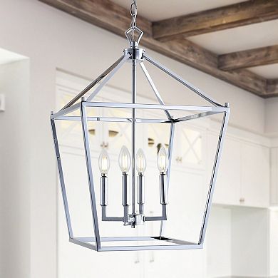 Pagodabulb Lantern Metal Led Pendant