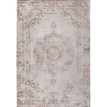 Perfect Rosalia Cottage Medallion Area Rug