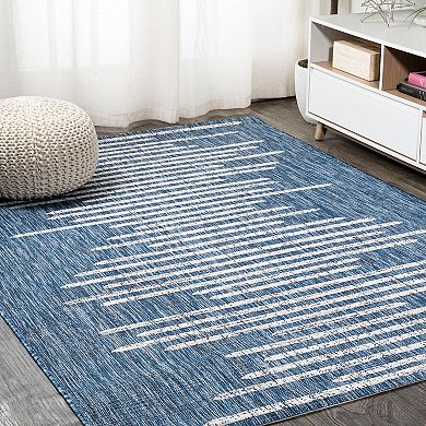 Zolak Berber Stripe Geometric Indoor/outdoor Area Rug