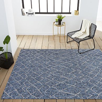 Madaba Moroccan Trellis Indoor/outdoor Area Rug