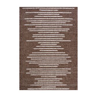 Zolak Berber Stripe Geometric Indoor/outdoor Area Rug