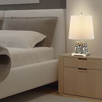 Justina Ceramic Mini Led Table Lamp (set Of 2)