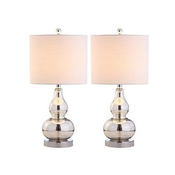 Anya Mini Glass Led Table Lamp (set Of 2)