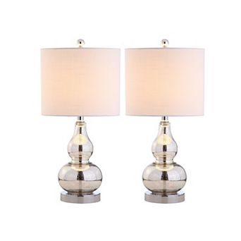 Anya Mini Glass Led Table Lamp (set Of 2)