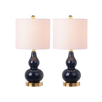 Anya Mini Glass Led Table Lamp (set Of 2)