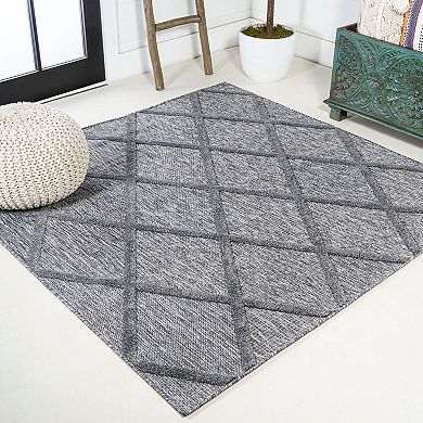 Salines Diamond Trellis Indoor/outdoor Area Rug
