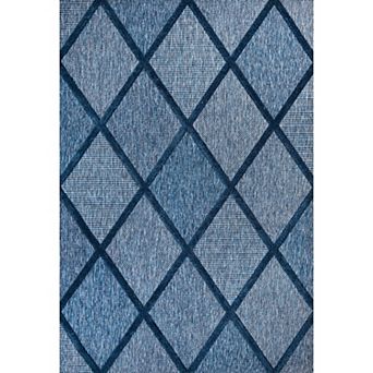 Salines Diamond Trellis Indoor/outdoor Area Rug