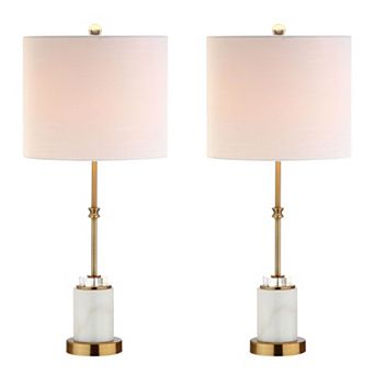 Harper Marblecrystal Led Table Lamp (set Of 2)