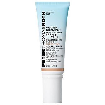 Peter Thomas Roth Water Drench Hyaluronic Cloud Sheer Tint Moisturizer Broad Spectrum Sunscreen SPF 45