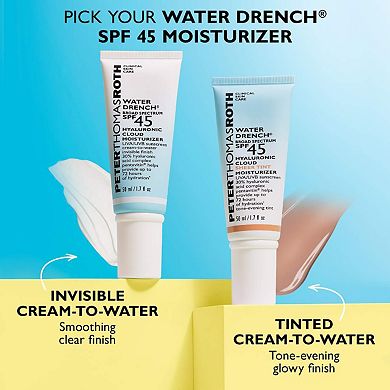 Water Drench Hyaluronic Cloud Sheer Tint Moisturizer Broad Spectrum Sunscreen SPF 45