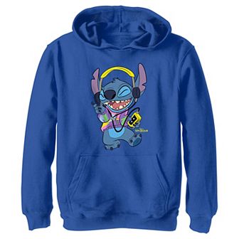 Disney's Lilo & Stitch Cool Rockin' Stitch Boys Graphic Hoodie