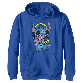 Disney's Lilo & Stitch Cool Rockin' Stitch Boys Graphic Hoodie
