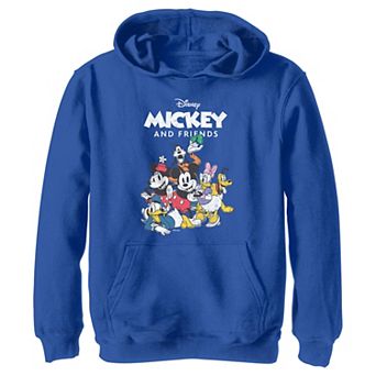 Disney's Mickey Mouse And Friends Vintage Style Boys Graphic Hoodie