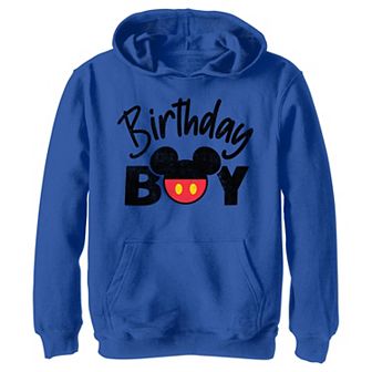 Disney's Mickey Mouse Head Birthday Boy Boys Graphic Hoodie