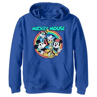 Disney's Mickey Mouse And His Friends Boys Graphic Hoodie
