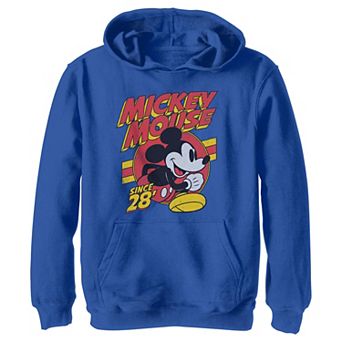 Disney's Mickey Mouse Retro Adventures Since 1928 Boys Graphic Hoodie