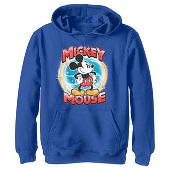 Disney's Mickey Mouse Airbrushed Design Boys Graphic Hoodie