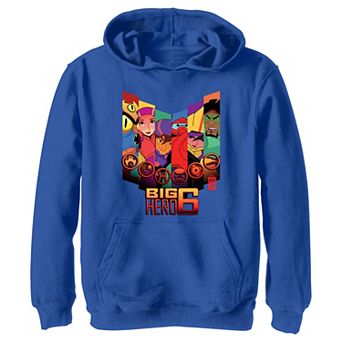Disney's Big Hero Six Team Banners Boys Graphic Hoodie
