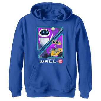 Disney / Pixar's Wall E And Eve Poster Boys Graphic Hoodie