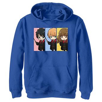 Boys Harry Potter Anime Style Friends Graphic Hoodie