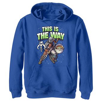 Boys The Mandalorian This Is The Way Graphic Hoodie