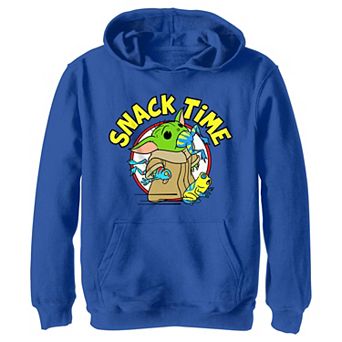 Boys The Mandalorian The Child Snack Time Graphic Hoodie