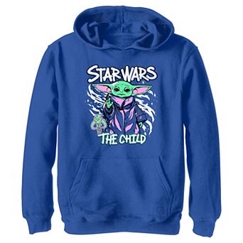 Boys The Mandalorian The Child Graffiti Graphic Hoodie